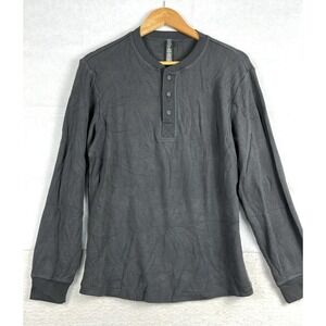 Skims Lounge MENS RELAXED HENLEY top Shirt  Size XS NWOT